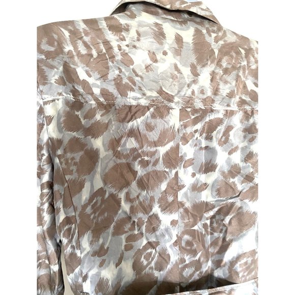 The Limited Women Brown Trenchcoat jacket size M - Picture 9 of 11